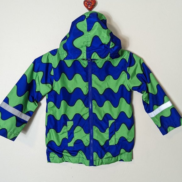 Marimekko Other - Child’s Marimekko Rain Jacket Hooded Reflected Strip